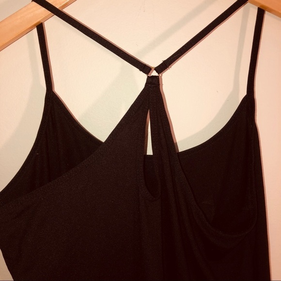 3/$25 🍄 Daisy Fuentes Shimmery Gold Fox Tank Size Large - Picture 3 of 5